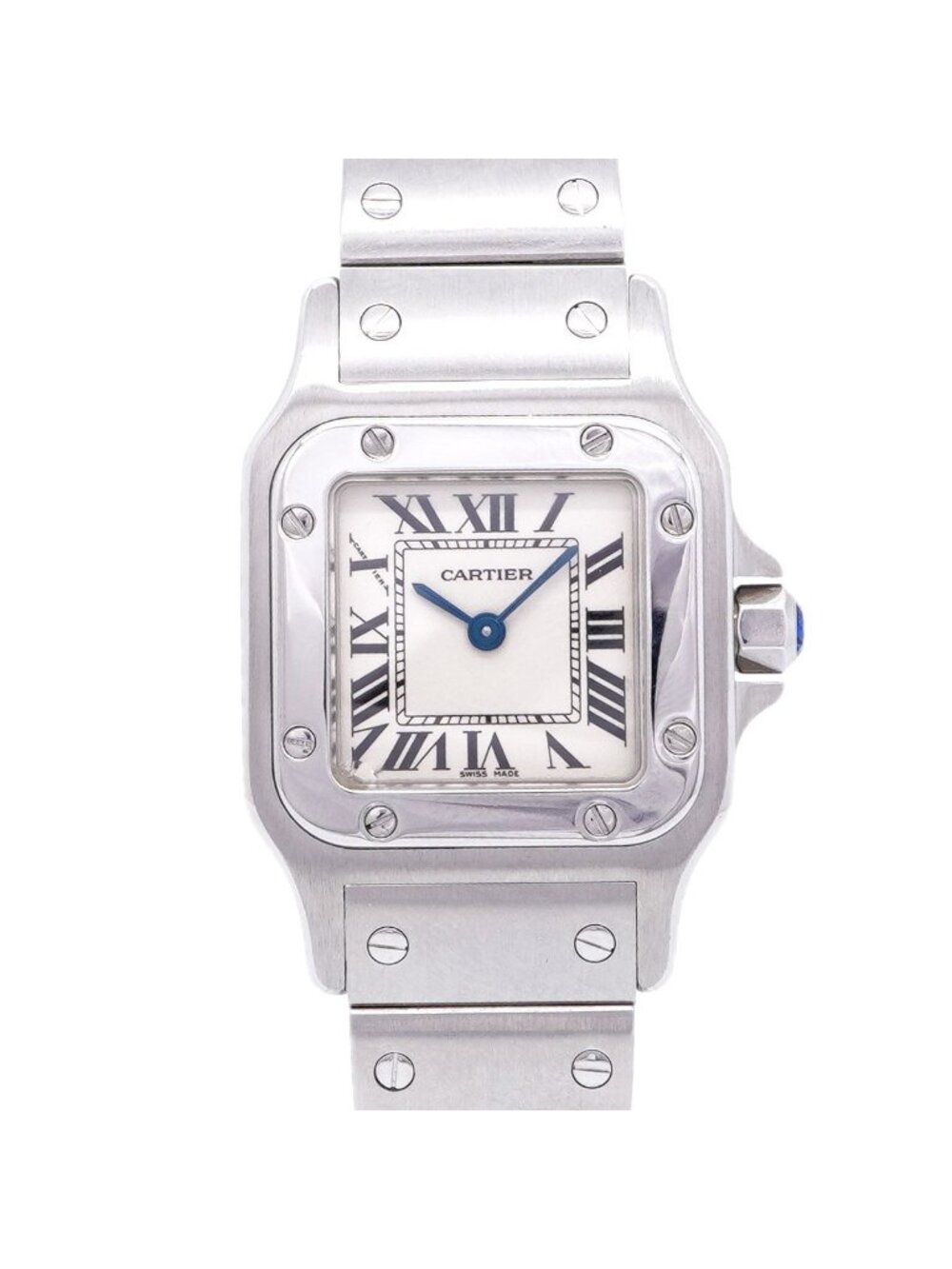 Cartier Santos Galbee SM Silver Dial Watch